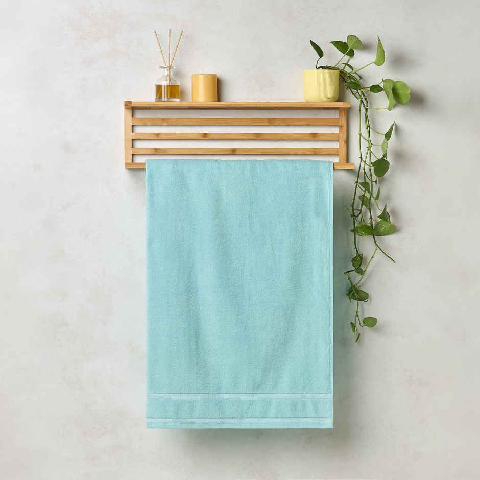Himeya Zero Twist 350 GSM Cotton Bath Towel | Aqua