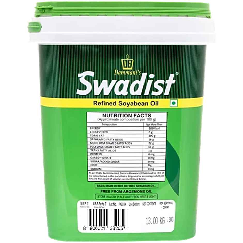 Swadist Soyabean Oil Bucket