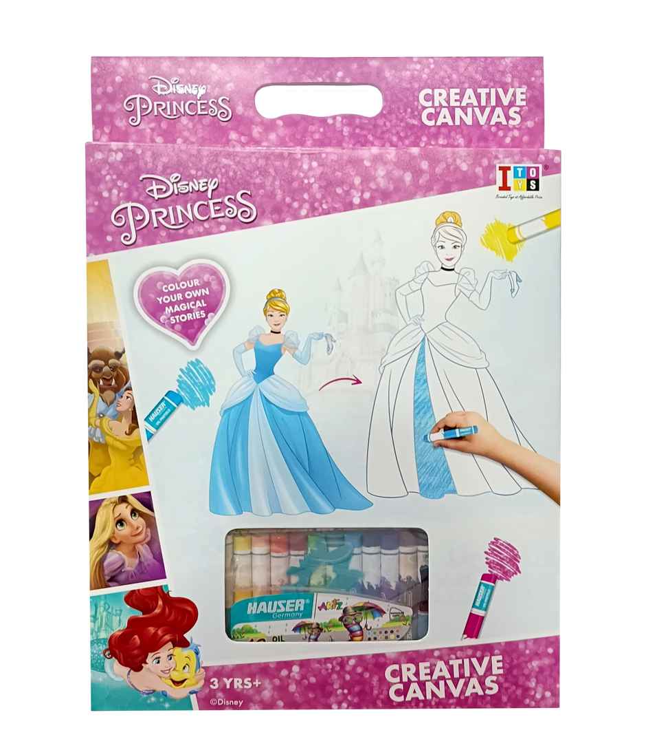 Itoys Colouring Frame-princess (Colour May Vary)