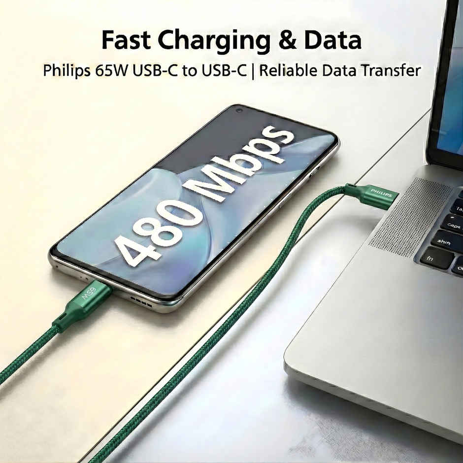 Philips usb-c to usb-c cable 1m DLC4130CT/94