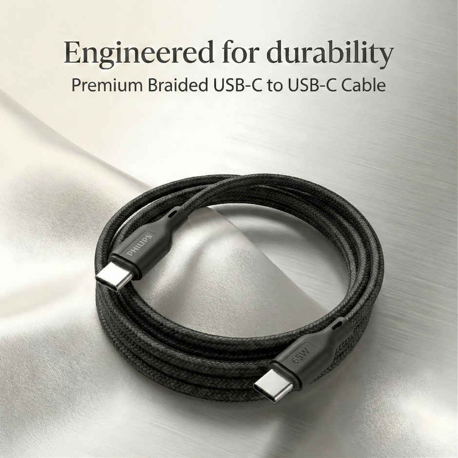 Philips usb-c to usb-c cable 1m DLC4130CB/94