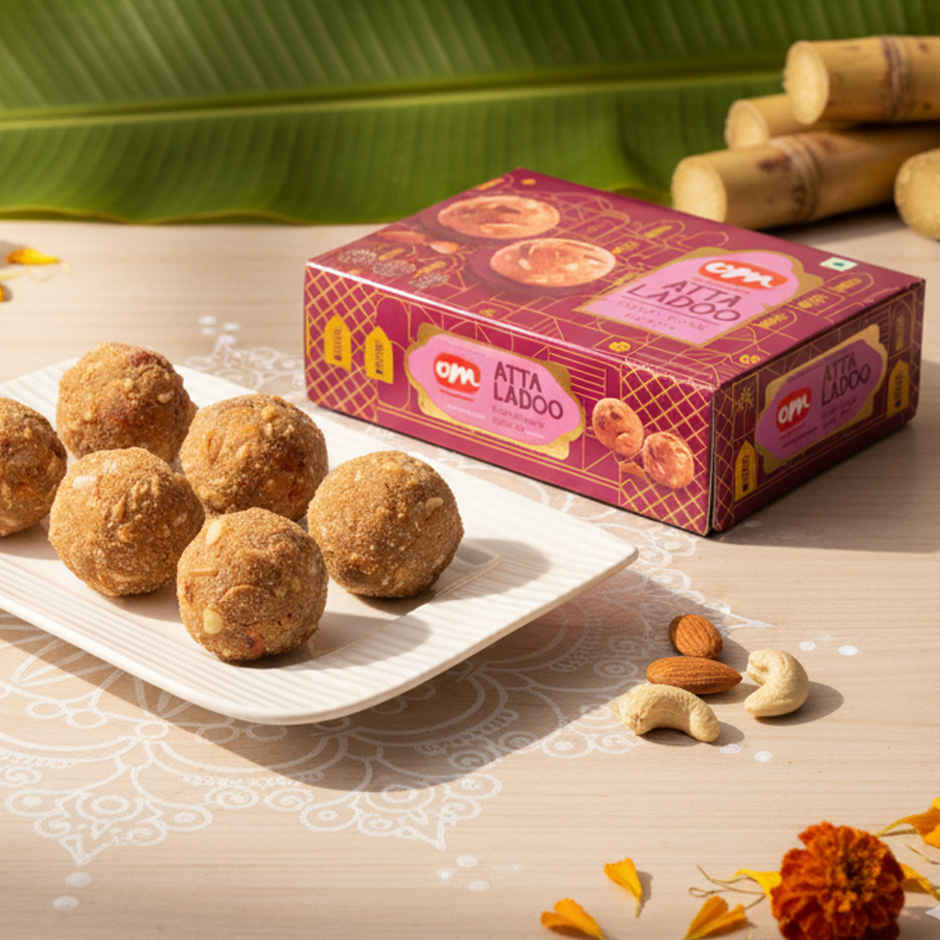 OM Sweets Atta Ladoo Combo