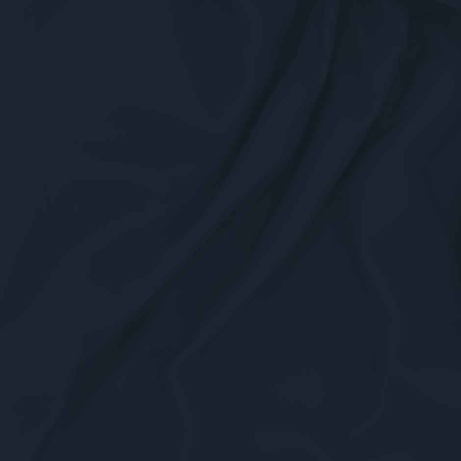 Himeya Exclusive 150 TC Cotton Double Bedsheet Set | Classic Navy