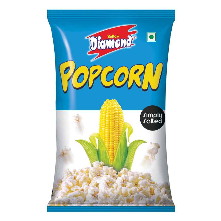 Yellow Diamond Simply Salted Popcorn | Light & Crunchy