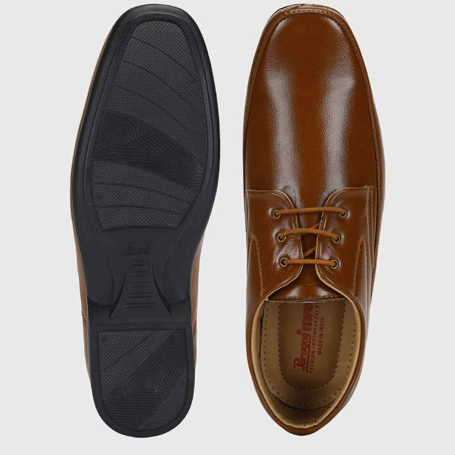 Paragon Men's Tan Pvc Formal Shoes K11239G UK 9