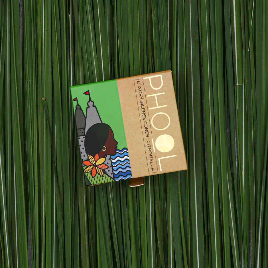 Phool Citronella Mosquito Repellent Dhoop Cones Combo