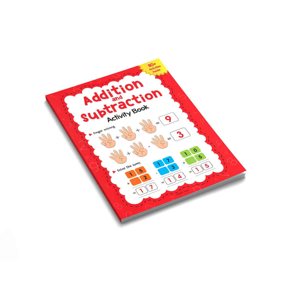 Addition and Subtraction Activity Book for Children - 80+ Activities Inside