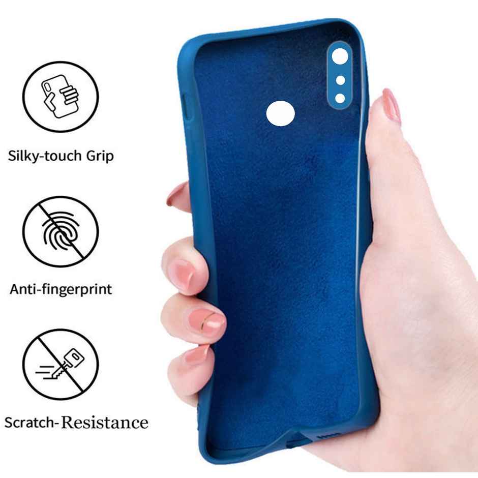 Artistque Case for Realme 3i / Realme 3 Back Case - Plain Liquid Silicone Cover
