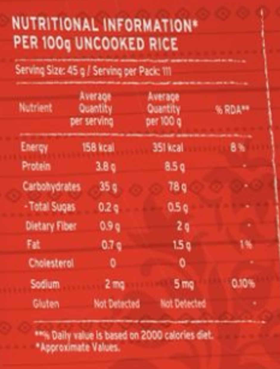 Tilda Long Grain Rice