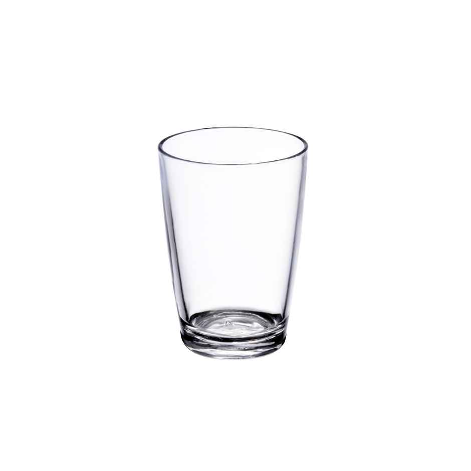 Yera Epitome Parabolic Design 215 ml Water/Juice Glasses Tumbler Set | 6 pcs