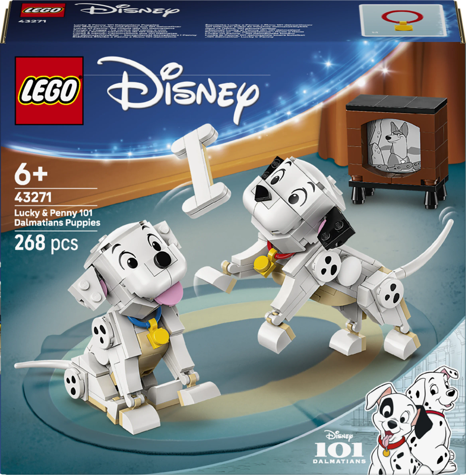 LEGO Disne Luck an Penn 10 Dalmatian Puppie Buildin To 43271