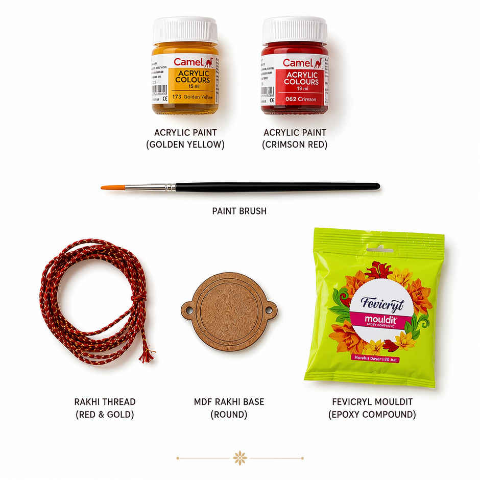 DIY Lippan Art Rakhi Kit | Oye Happy