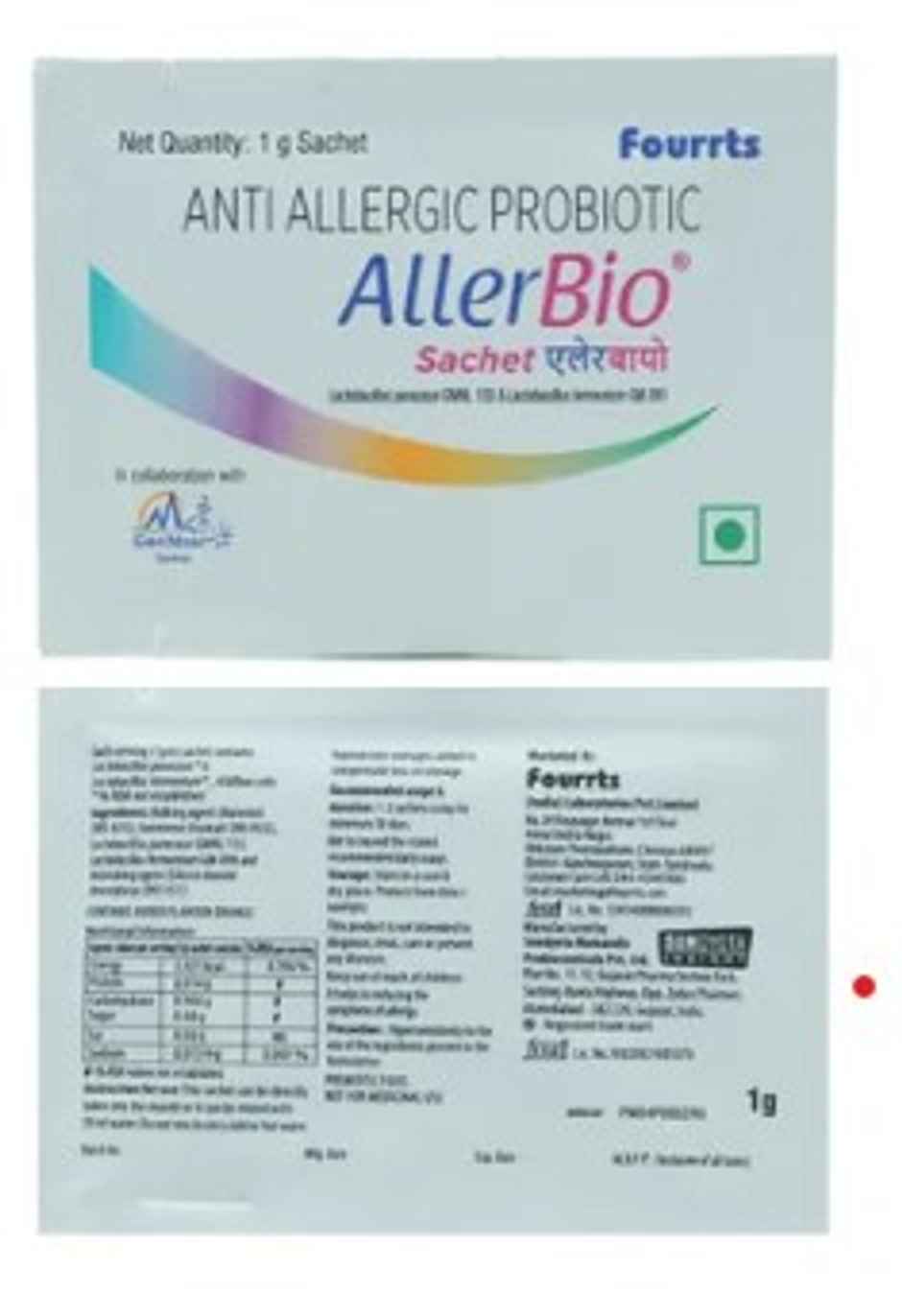 Allerbio Anti Allergic Probiotic Sachet