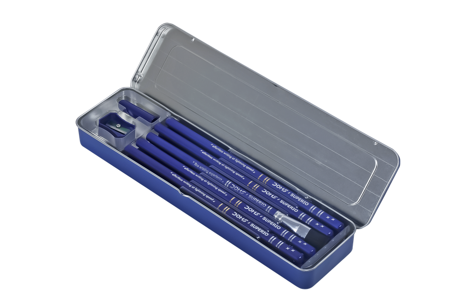 Doms Superio Pencil 10 Pcs Tin Pack