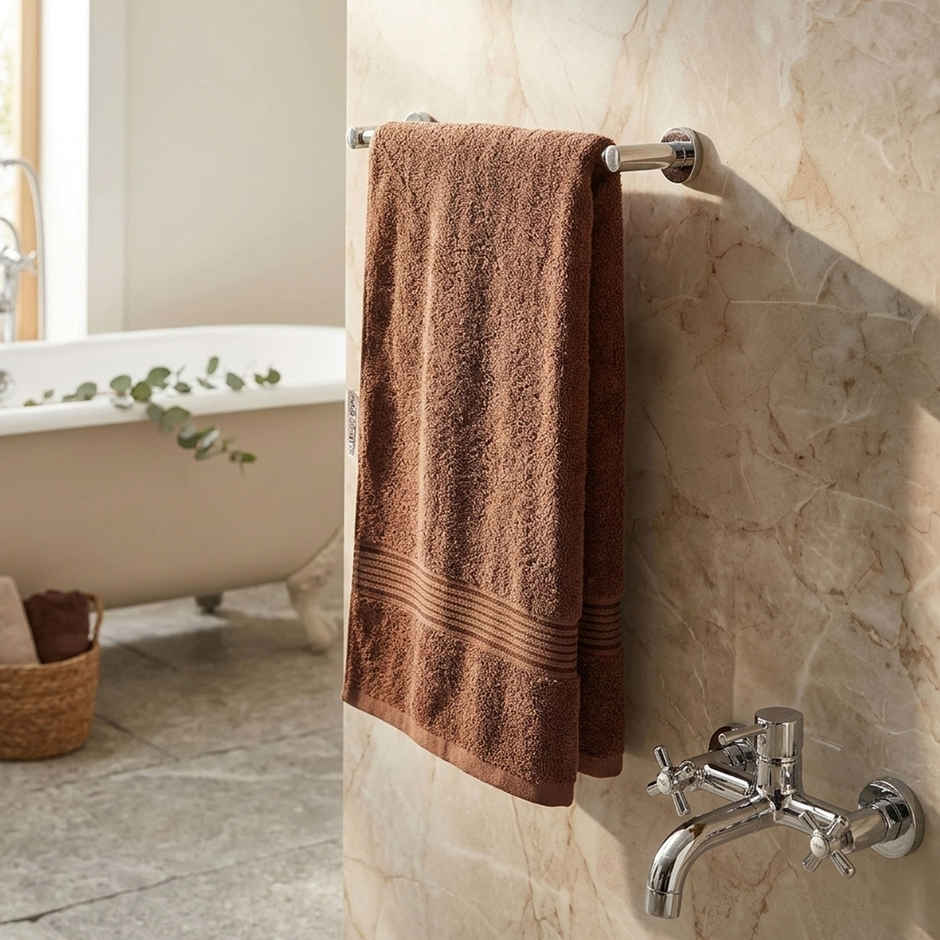 Bianca Hand Towel Soft Brown | Pack of 2- 60cm x 40cm