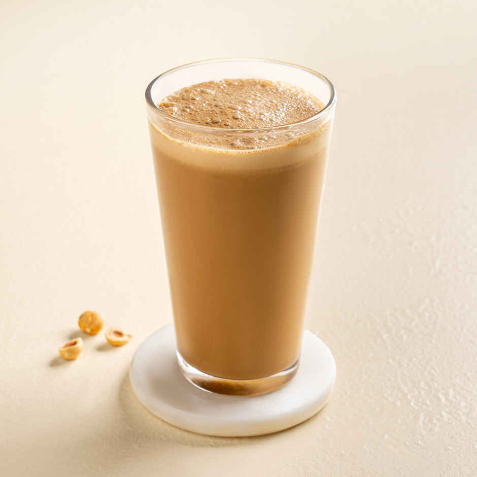 Bombay Aloo Tikki Sandwich (1pc) & Hazelnut Cold Coffee (1pc) Combo