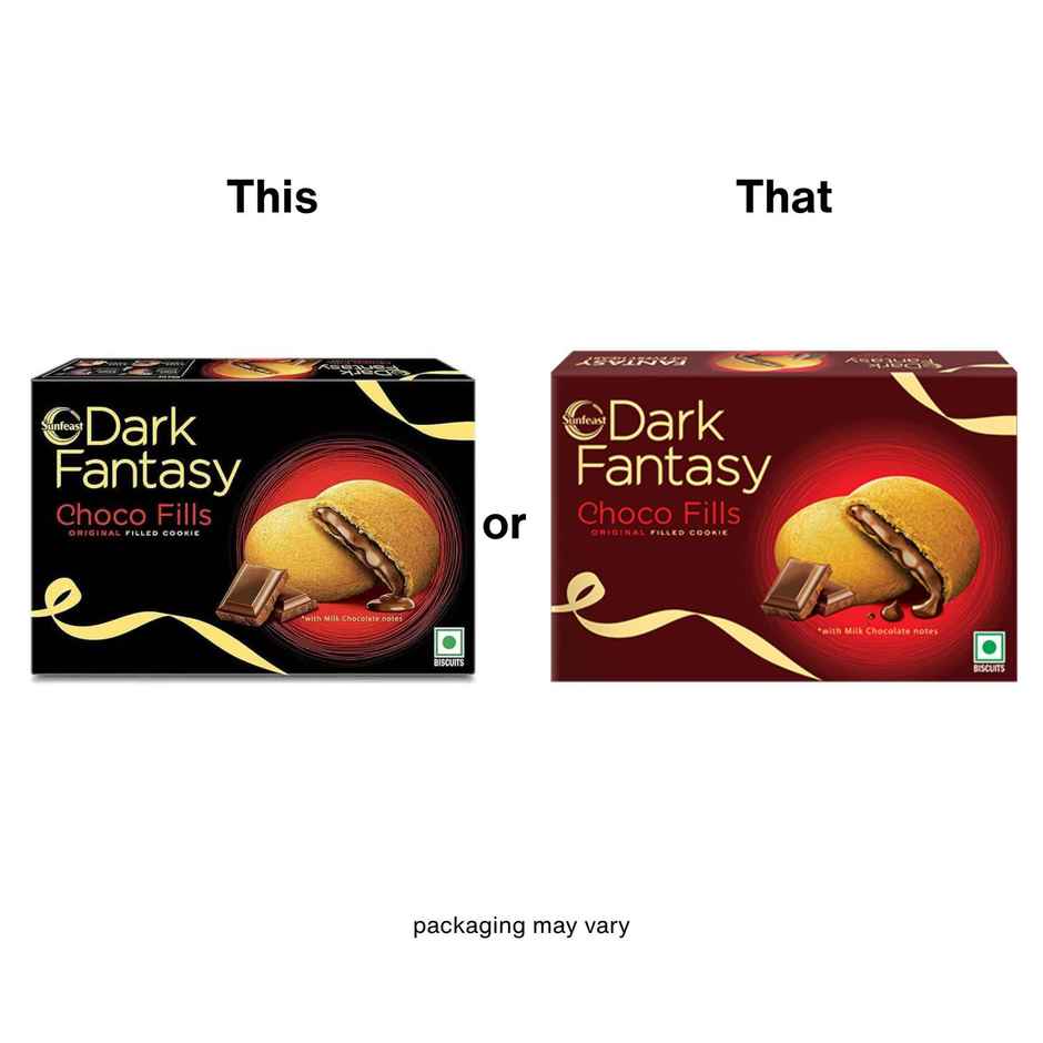 Sunfeast Dark Fantasy Choco Centre Fills | Preservative-free Combo