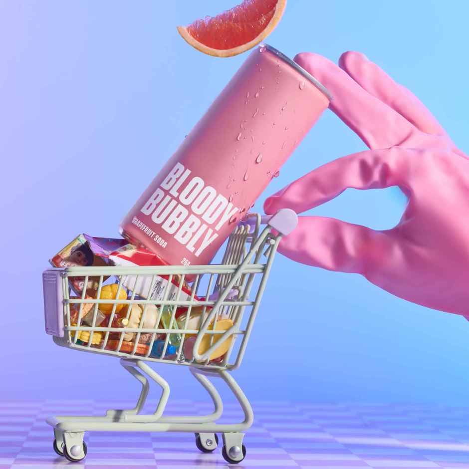 Bloody Bubbly Grapefruit Soda
