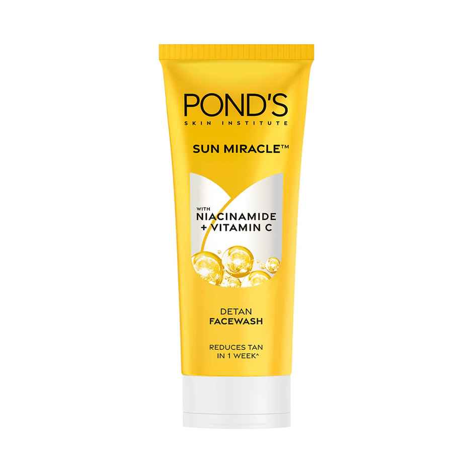 Pond's Detan Facewash, With Niacinamide & Vitamin C, Reduces Tan In 7 Days, For All Skin Types