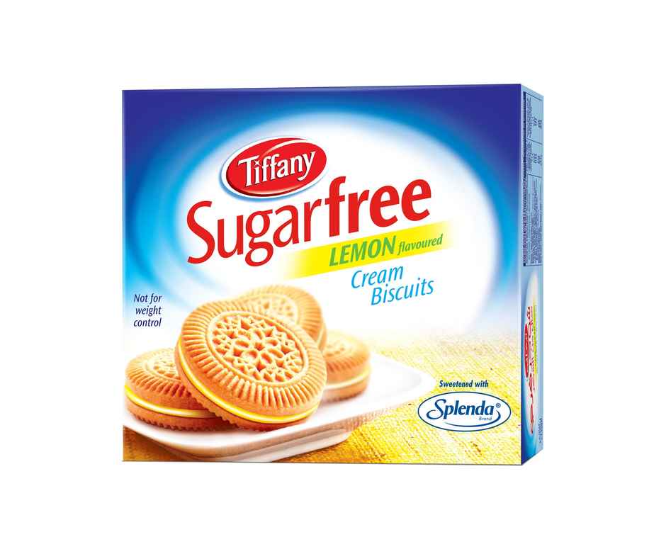 Tiffany Sugar Free Lemon Flavour Cream Biscuits