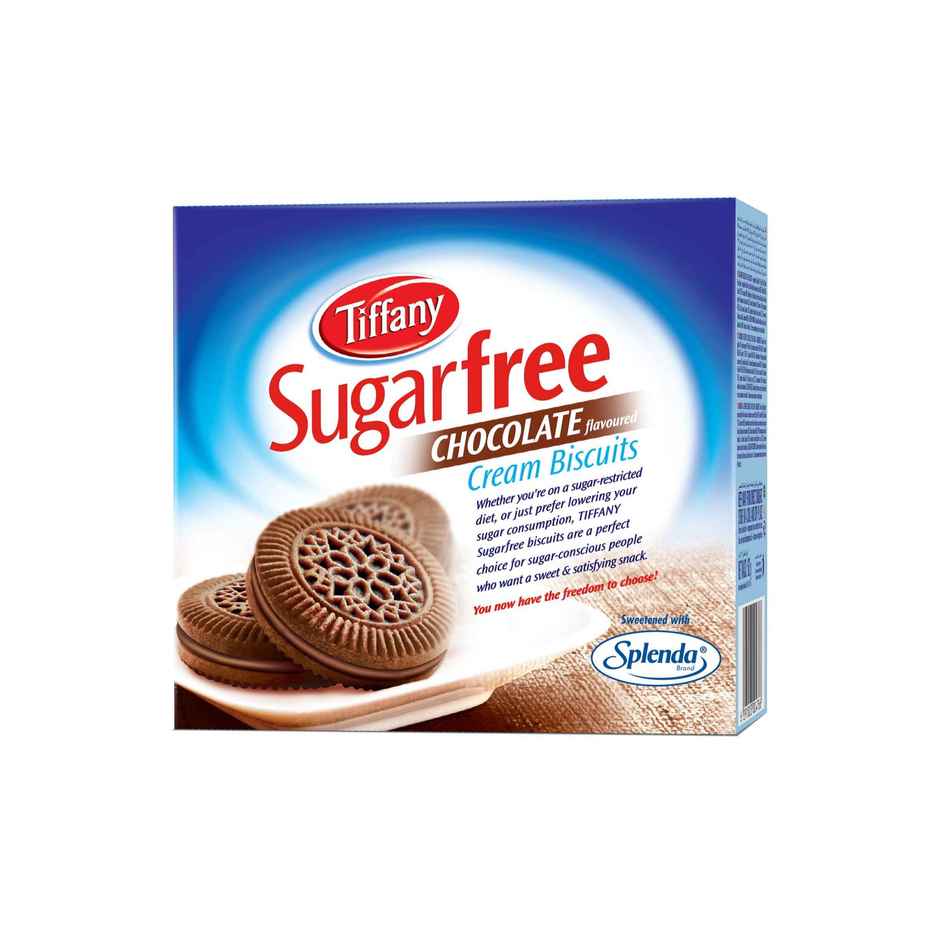 Tiffany Sugar Free Chocolate Flavour Cream Biscuits