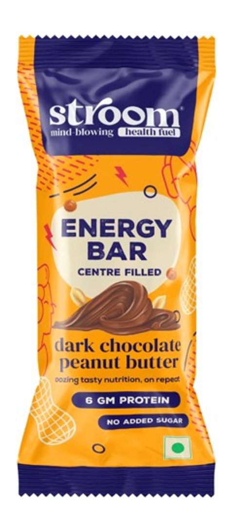 Stroom Dark Chocolate Peanut Butter Energy Bars