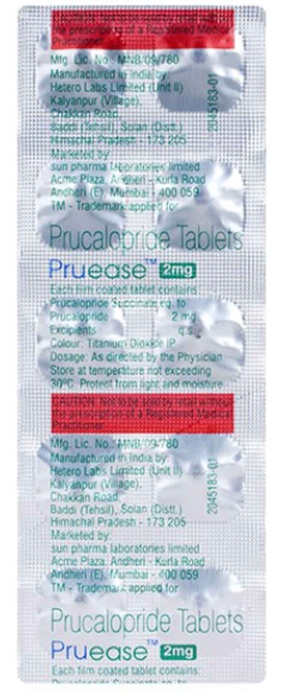 Pruease 2mg Tablet