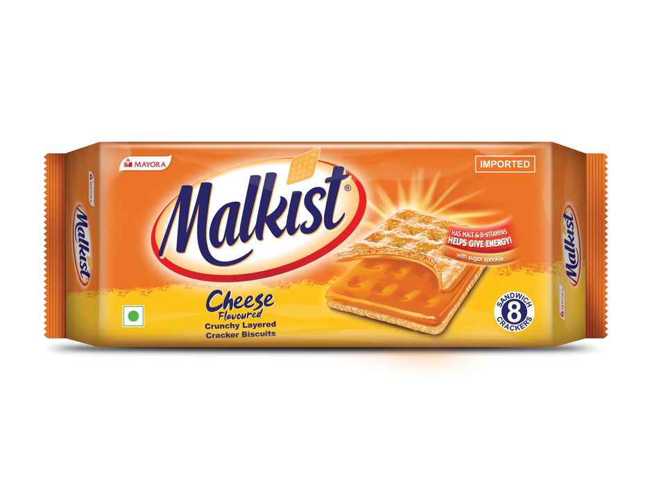 Malkist Cheese Flavoured Crunchy Crackers | Trans Fat-free Combo