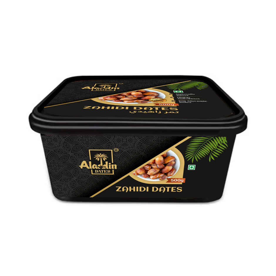 Aladdin Dates Premium Zahidi Dates Natural Dried Khajur