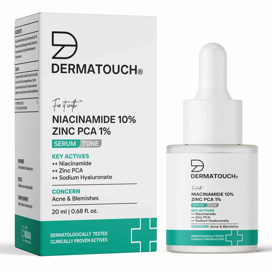 Dermatouch Niacinamide Zinc PCA Face Serum For Acne & Oil Control
