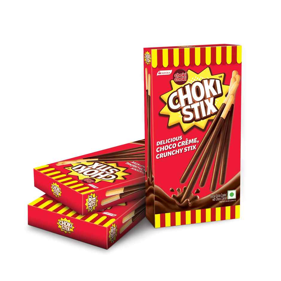 Choki Choki Chocolate Creme Chrunchy Stix