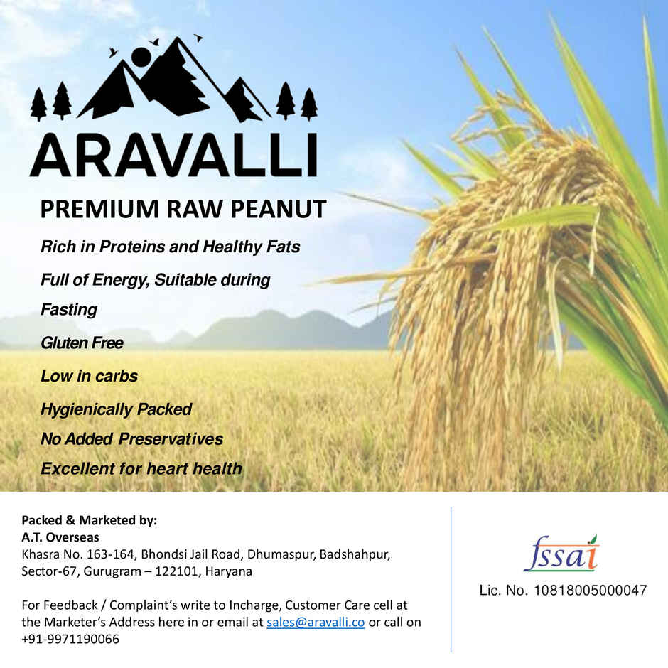 Aravalli Raw Peanut