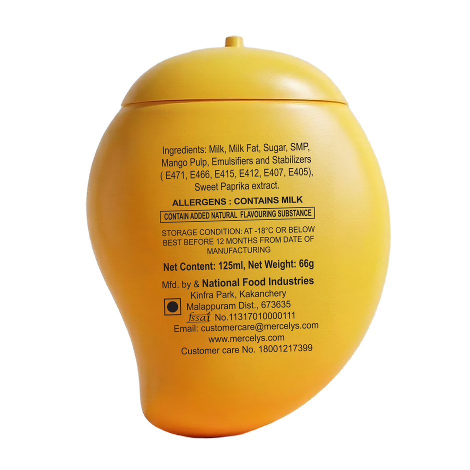 Mercelys Mango in Mango Ice Cream Cup