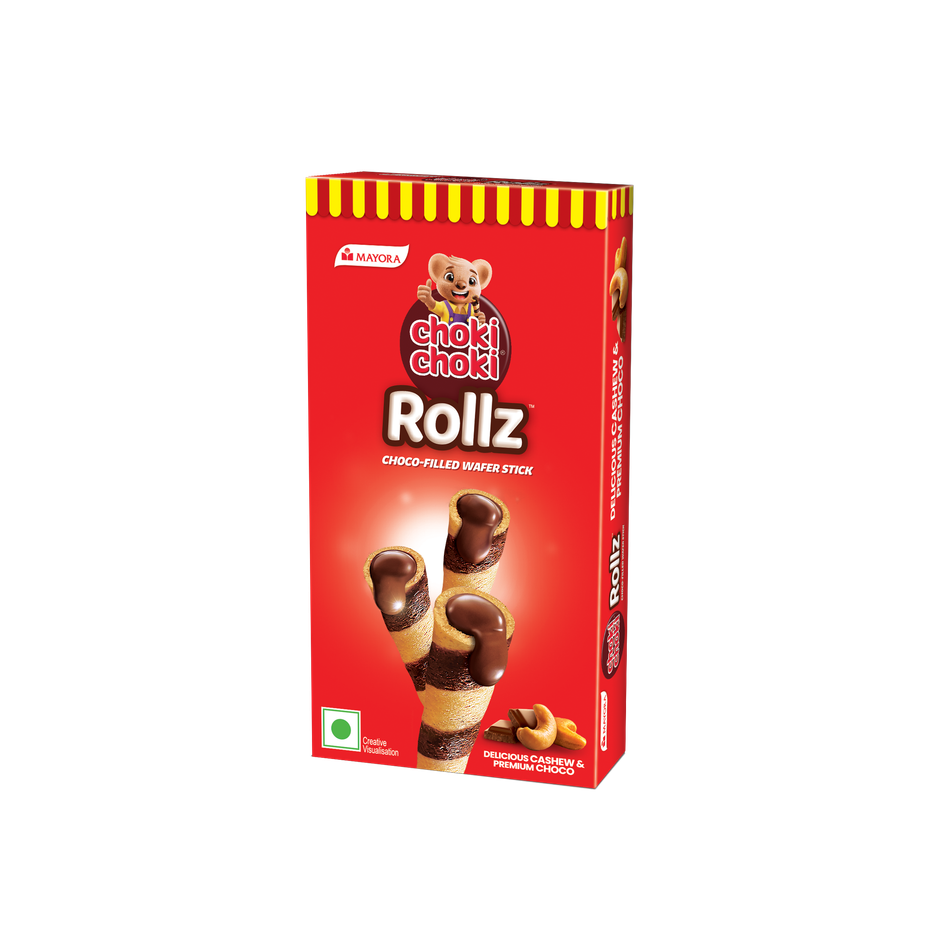 Choki Choki Rollz Choco filled Wafer Stick - 1 pack (45 g)