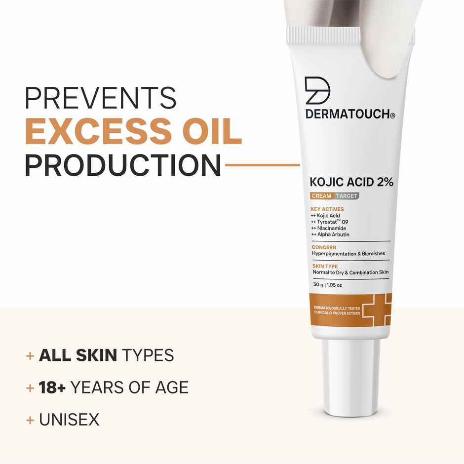 Dermatouch Kojic Acid Cream For Pigmentation & Dark Spots