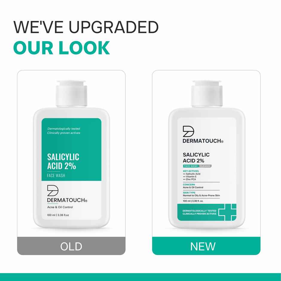 Dermatouch Salicylic Acid Face Wash For Acne & Oil Control