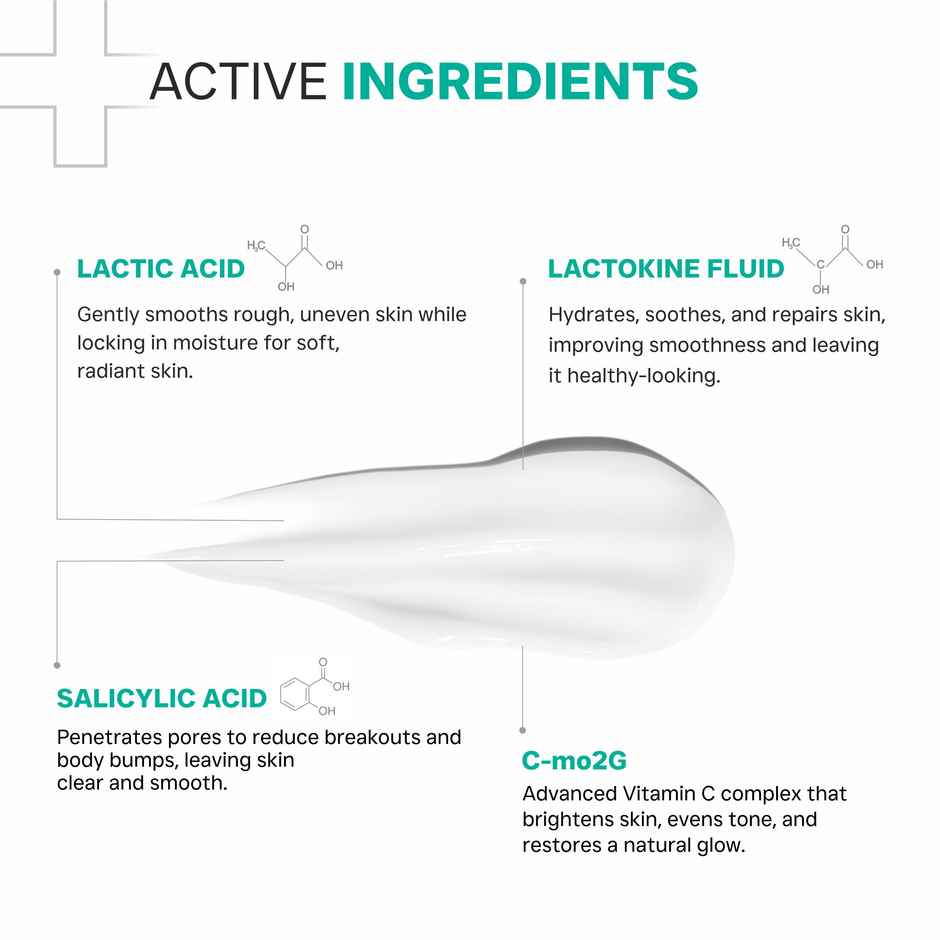 Dermatouch AHA BHA Body Lotion | For Men & Women For Dry & Bumpy Skin