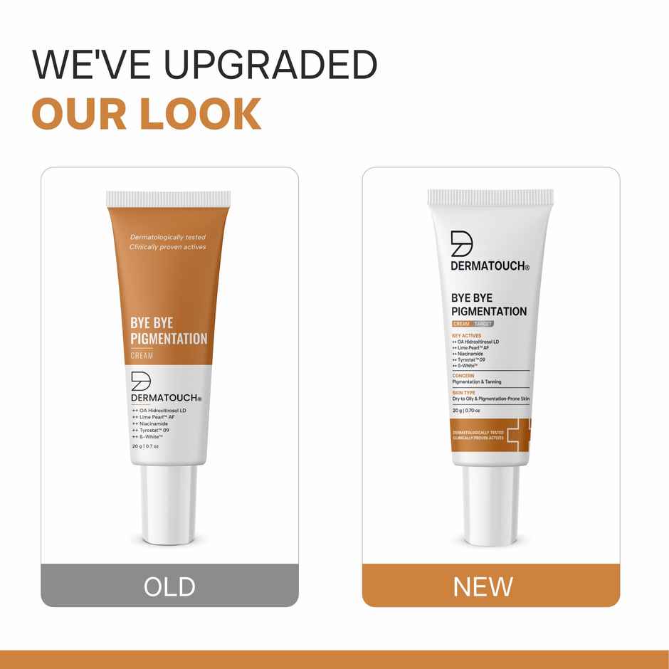Dermatouch Bye Bye Pigmentation Removal Cream Anti Pigmentation Cream Niacinamide For Women & Men