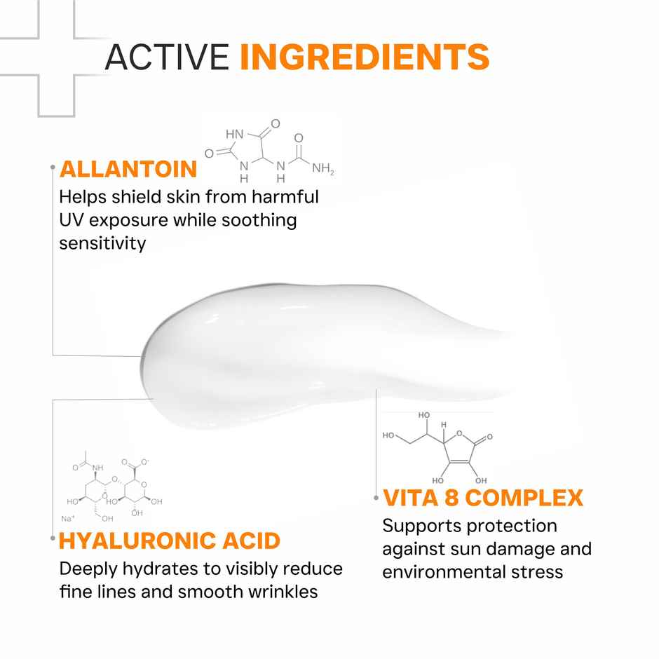 Dermatouch Multivitamin SPF 50 PA+++ Sunscreen Gel UVA-UVB Protection Zero White Cast Unisex