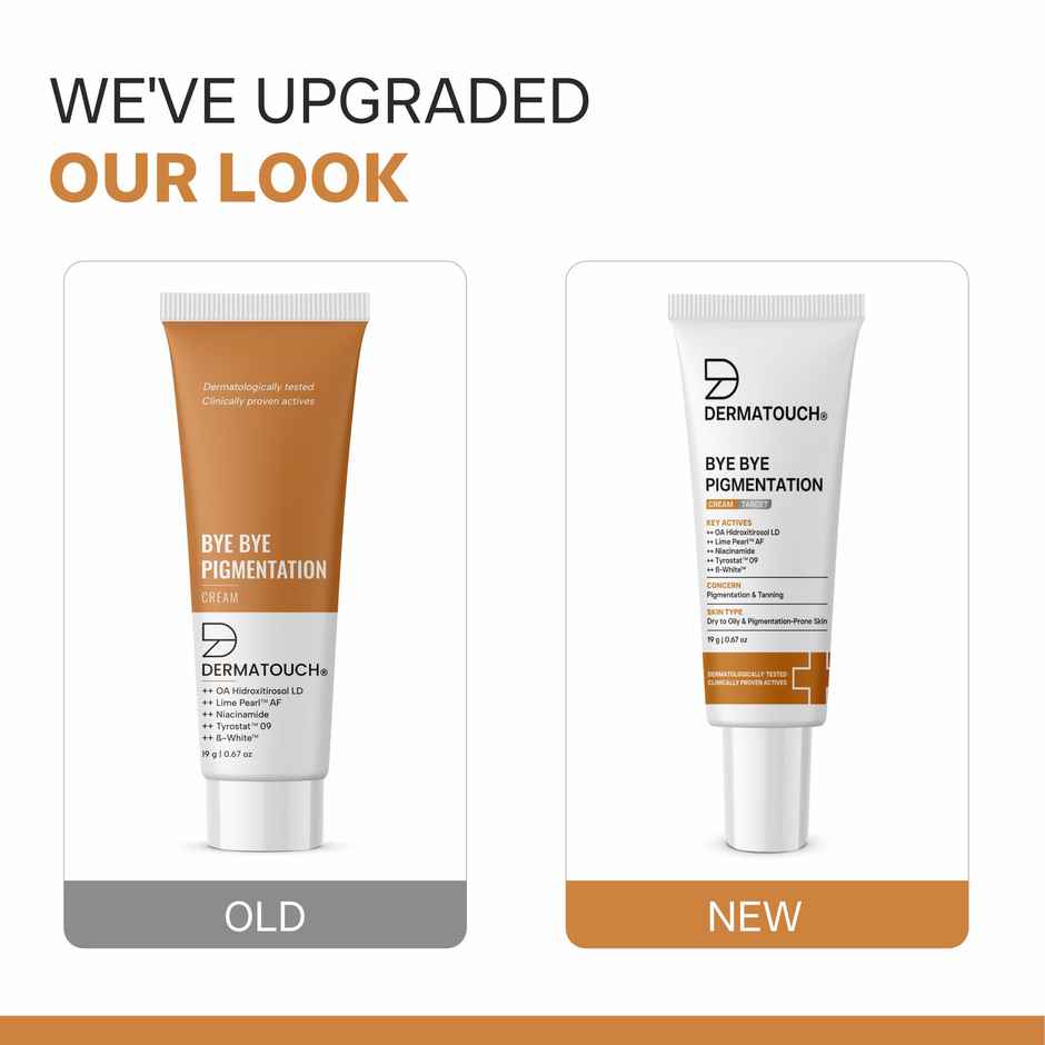 Dermatouch Bye Bye Pigmentation Removal Cream For Women/Men With Niacinamide