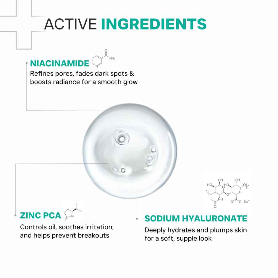 Dermatouch Niacinamide Zinc PCA Face Serum For Acne & Oil Control