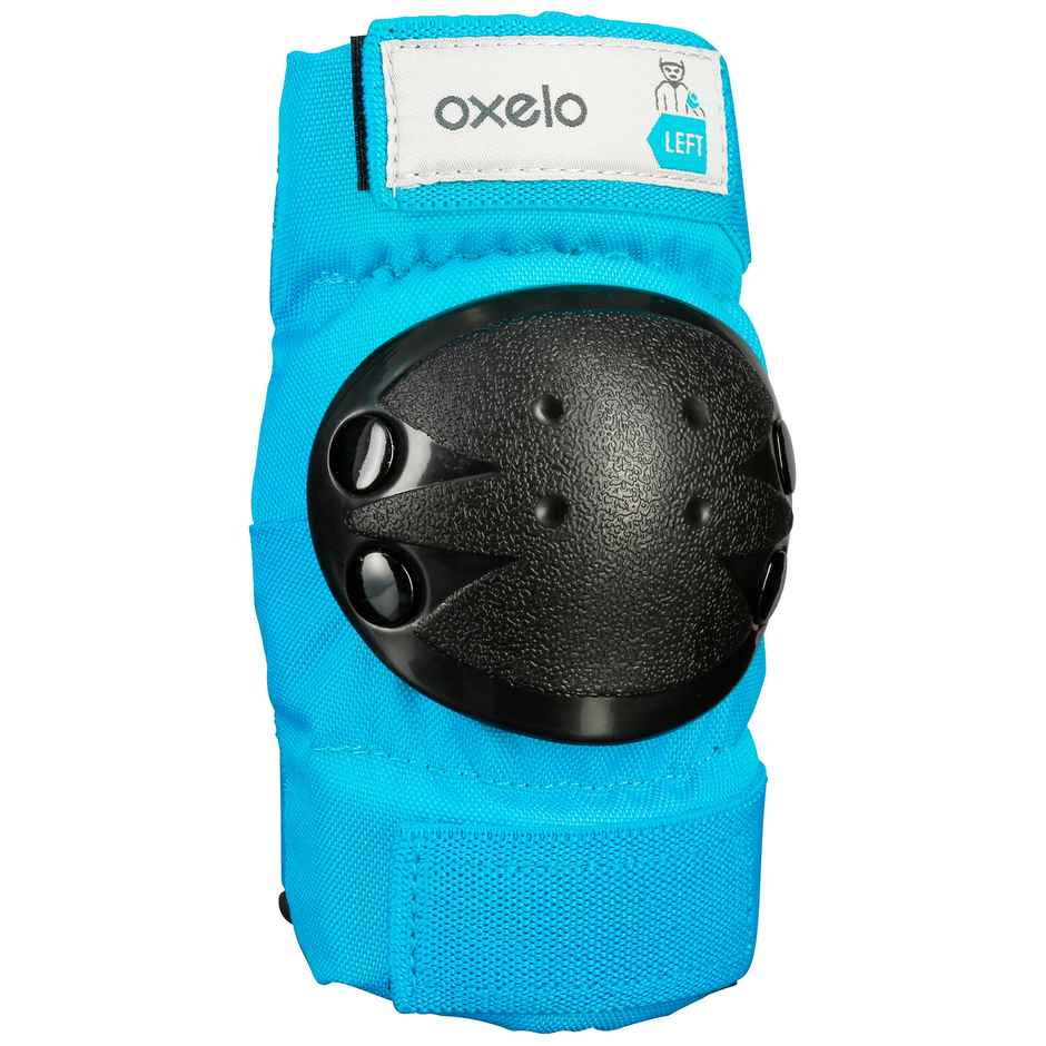 Decathlon | Oxelo Kids' 3-Piece Safety Guards | Blue - 2XS