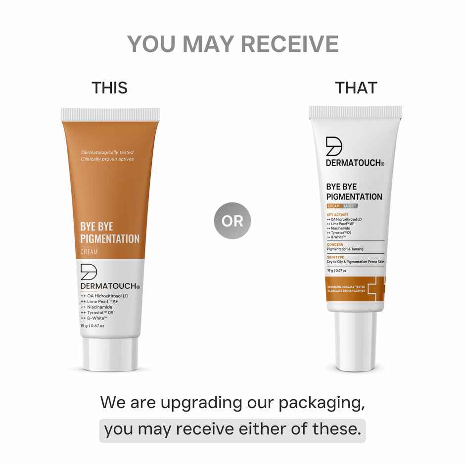 Dermatouch Bye Bye Pigmentation Removal Cream For Women/Men With Niacinamide