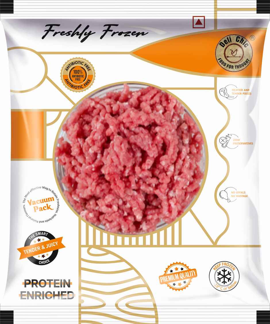 Deli Chic Mutton Keema Mince Freshly Frozen