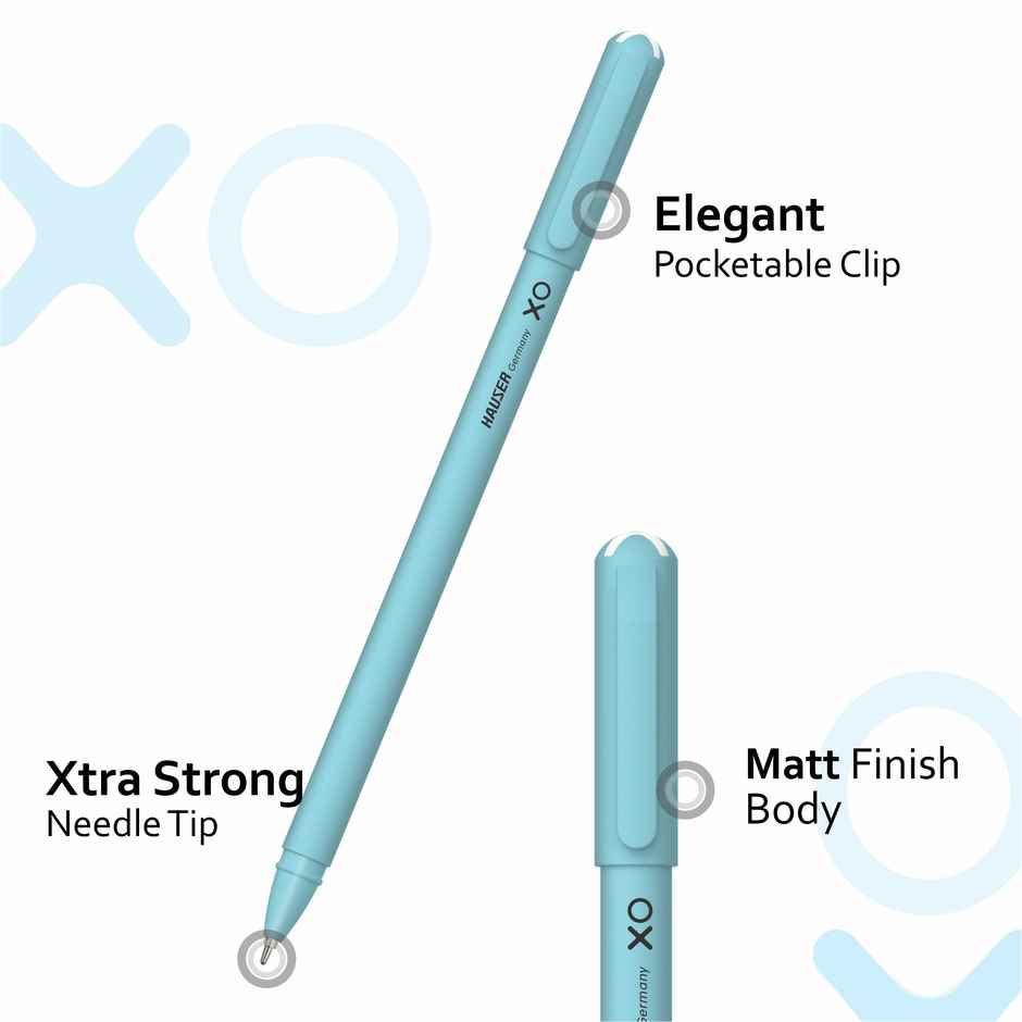 Hauser Xo Ball Pen Blue Pack Of 5