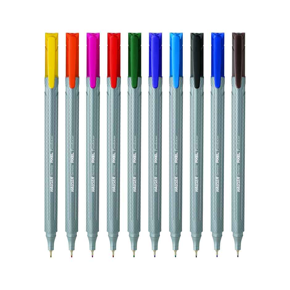 Hauser Pixel Fineliner 10 Pcss