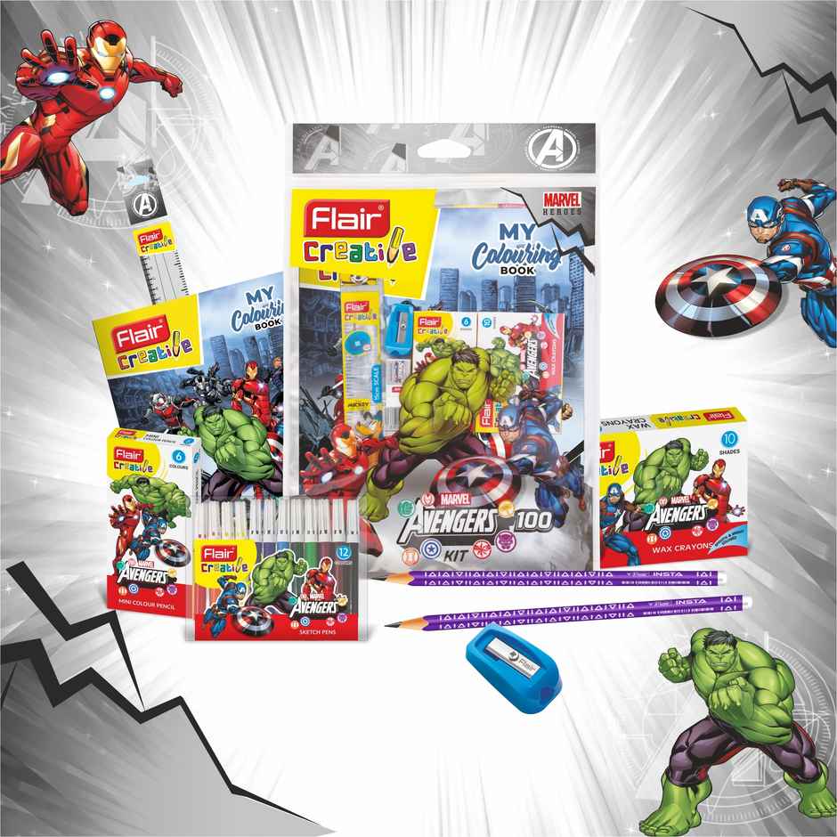 Flair Creative Marvel Avenger Kit 50 | Fun & Creative