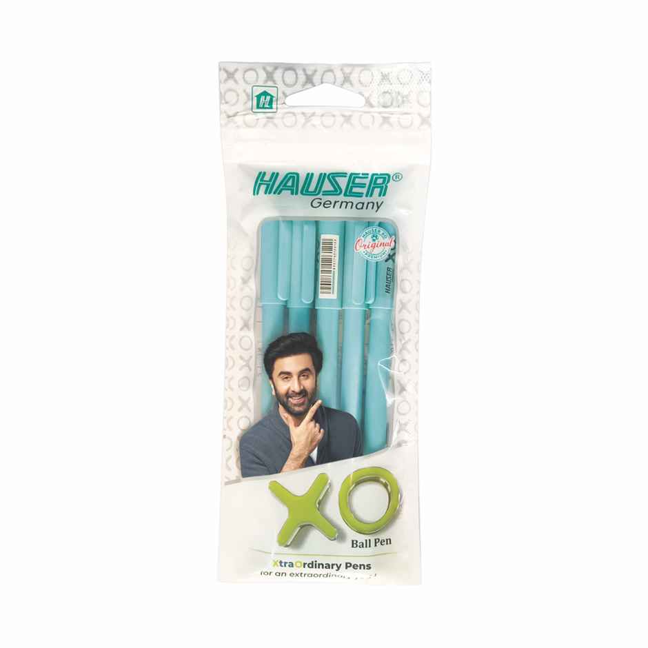 Hauser Xo Ball Pen Blue Pack Of 5