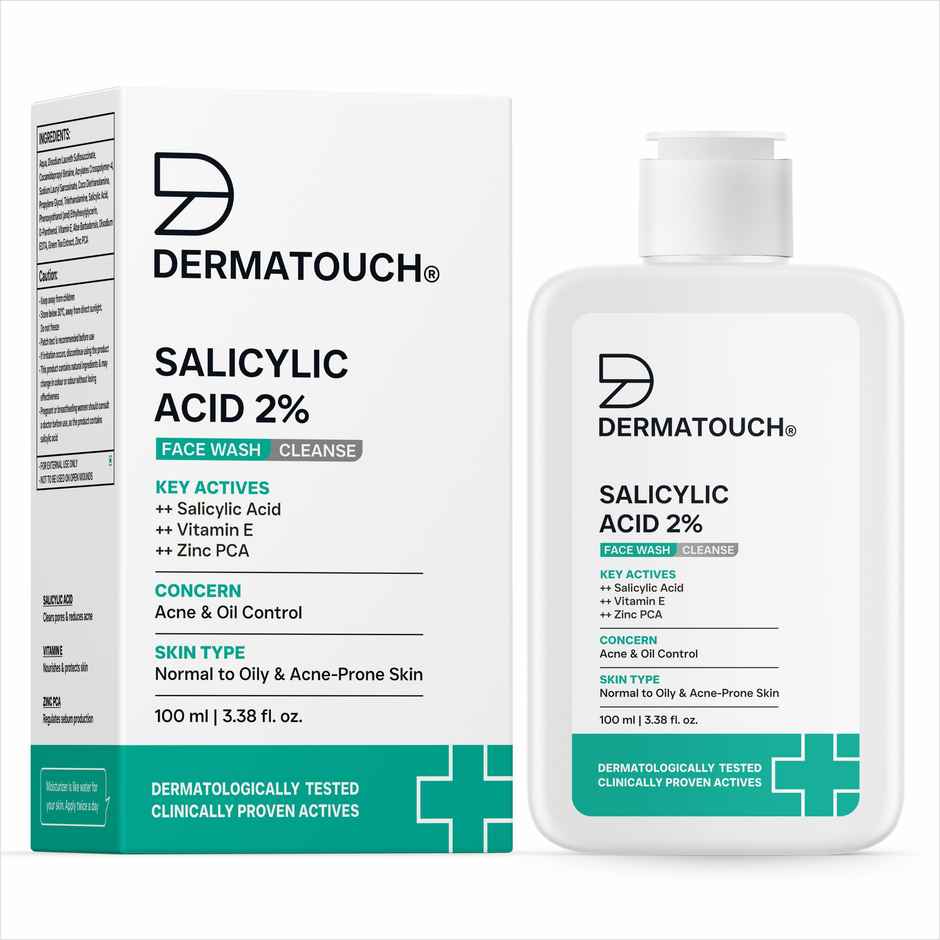 Dermatouch Salicylic Acid Face Wash For Acne & Oil Control