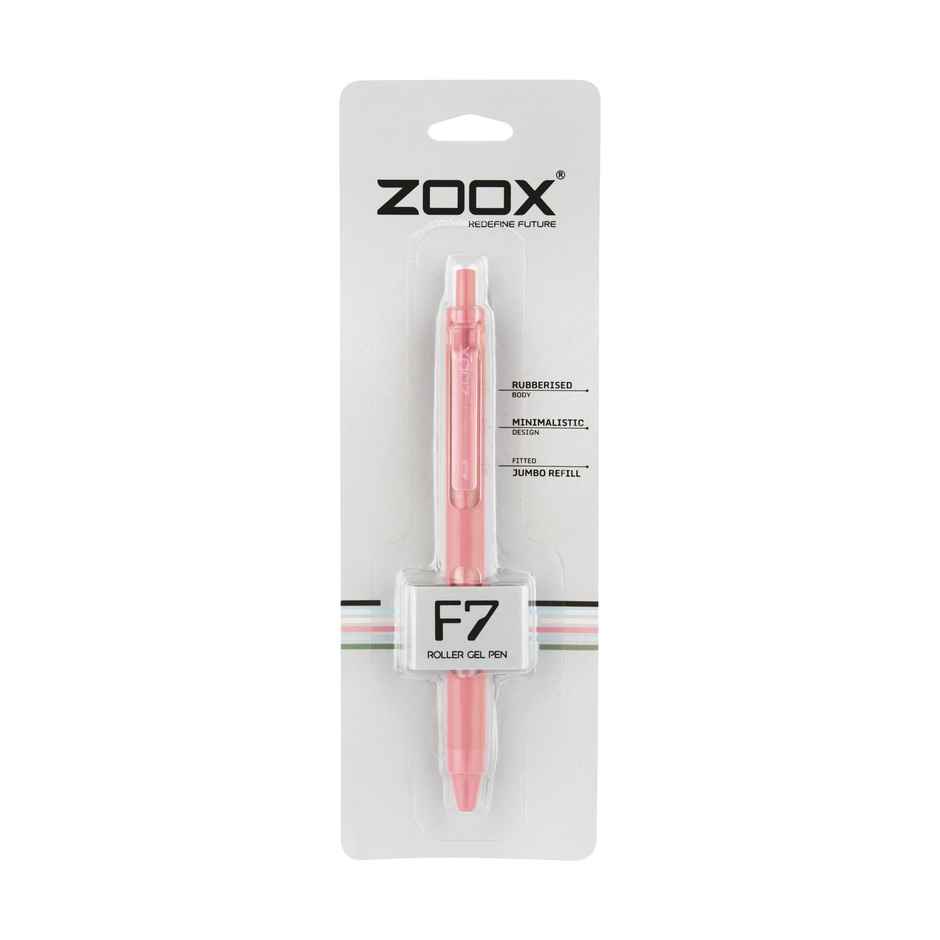 Zoox F7 Gel Pen Blue Ink Assorted
